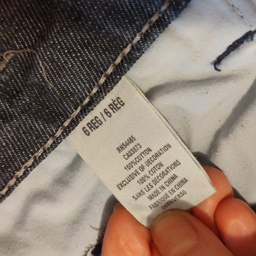 American Eagle vintage low rise wide leg jeans - Picture 6 of 13